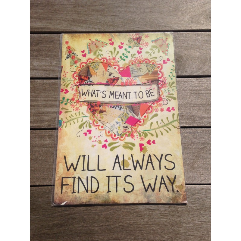 what's meant to be what's meant to be