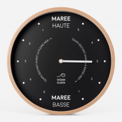 Horloge des marées PERROZ black 