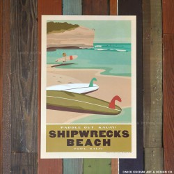 shipwrecks beach